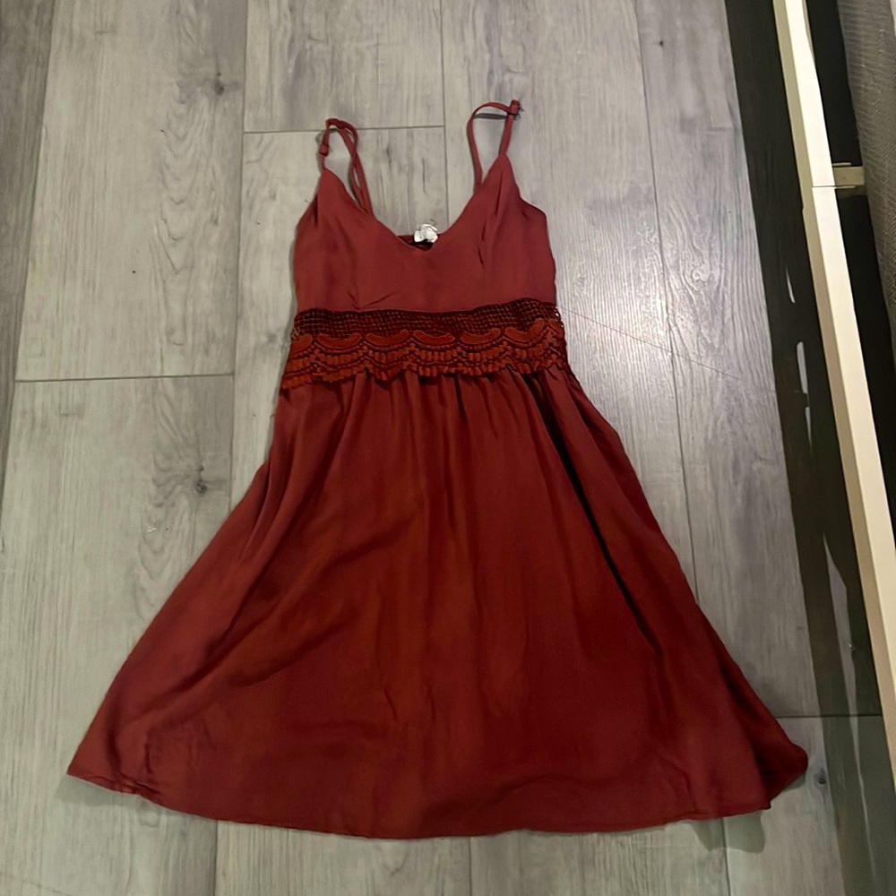 Burnt orange sun dress. From Target great condition. Girls Small